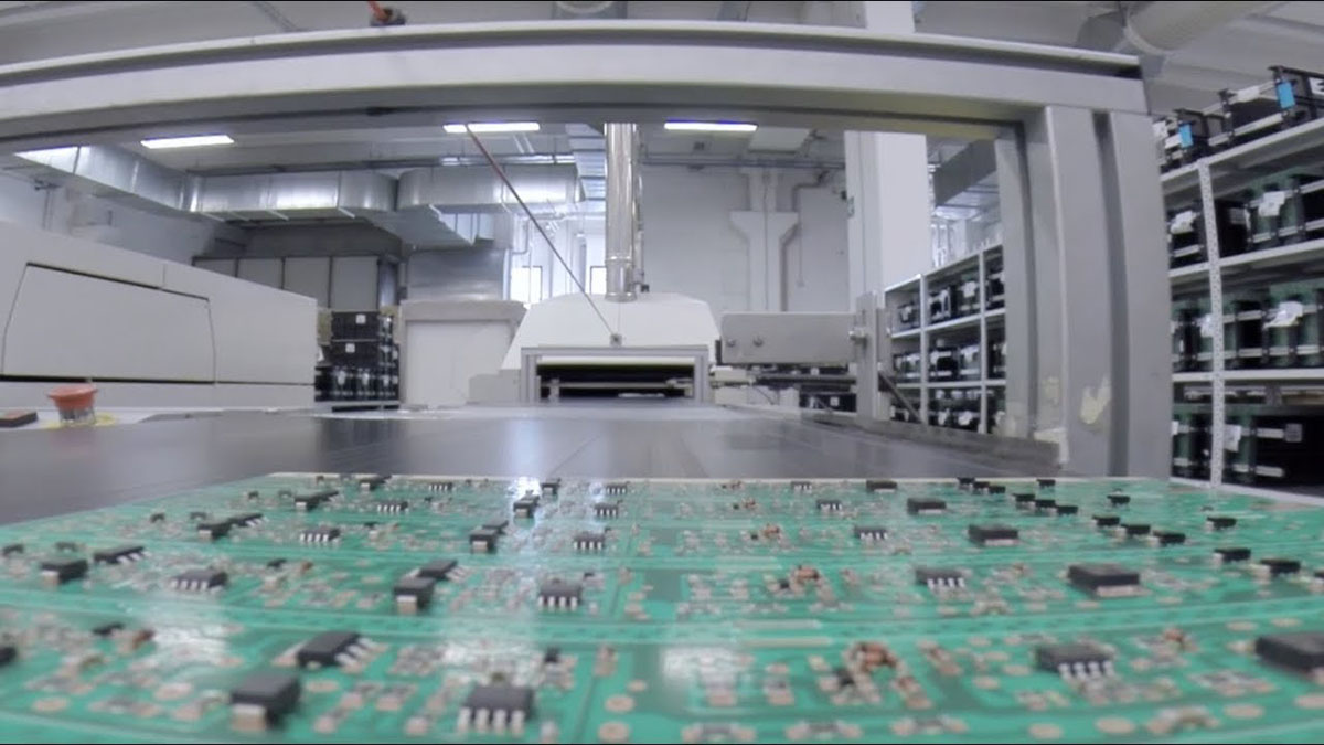 LED driver board production process